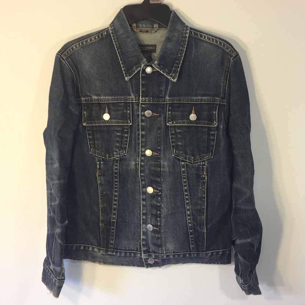 Banana Republic Stretch Jean Jacket XS